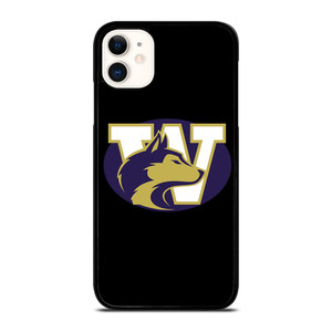 WASHINGTON HUSKIES FOOTBALL SYMBOL iPhone 11 Case Cover WASHINGTON HUSKIES FOOTBALL SYMBOL iPhone 11 Case Cover