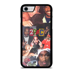 2PAC TUPAC SAKUR RAPPER COLLAGE iPhone SE 2022 Case Cover