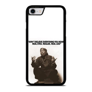 2PAC TUPAC SHAKUR RAPPER QUOTES iPhone SE 2022 Case Cover