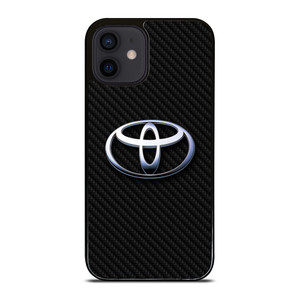 TOYOTA MOTOR CARBON FIBER iPhone 12 Mini Case Cover