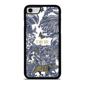 DIOR FLORAL BLUE iPhone SE 2022 Case Cover