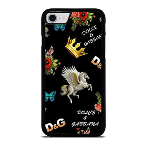 DOLCE AND GABBANA LUXURY PATTERN iPhone SE 2022 Case Cover DOLCE AND GABBANA LUXURY PATTERN iPhone SE 2022 Case Cover