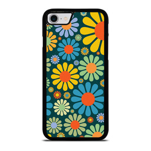 HIPPIE FLOWER PATTERN iPhone SE 2022 Case Cover