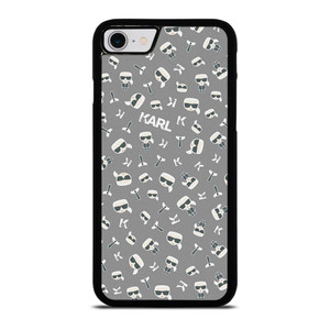 KARL LAGERFIELD PATTERN iPhone SE 2022 Case Cover
