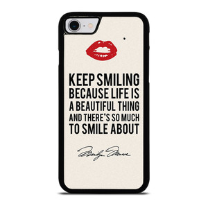 MARILYN MONROE QUOTES iPhone SE 2022 Case Cover
