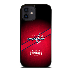 WASHINGTON CAPITALS NHL HOCKEY iPhone 12 Mini Case Cover WASHINGTON CAPITALS NHL HOCKEY iPhone 12 Mini Case Cover