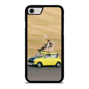 MINI COOPER MR BEAN FUNNY iPhone SE 2022 Case Cover MINI COOPER MR BEAN FUNNY iPhone SE 2022 Case Cover