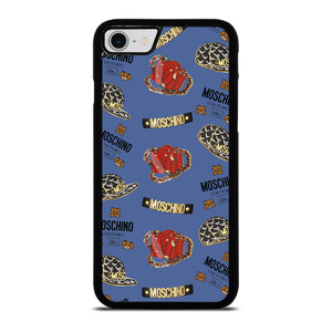 MOSCHINO BEAR COUTURE PATTERN iPhone SE 2022 Case Cover