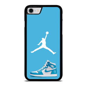 NIKE AIR JORDAN BLUE iPhone SE 2022 Case Cover NIKE AIR JORDAN BLUE iPhone SE 2022 Case Cover