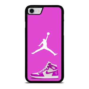 NIKE AIR JORDAN PURPLE iPhone SE 2022 Case Cover NIKE AIR JORDAN PURPLE iPhone SE 2022 Case Cover