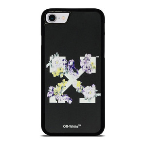 OFF WHITE FLORAL LOGO iPhone SE 2022 Case Cover