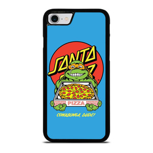 SANTA CRUZ SKATEBOARD X NINJA TURTLES iPhone SE 2022 Case Cover