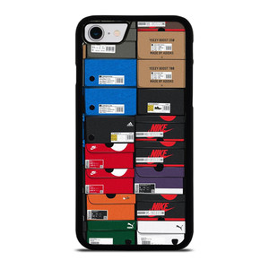 SNEAKERS BOX STACKED iPhone SE 2022 Case Cover
