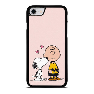SNOOPY CHARLIE BROWN LOVE iPhone SE 2022 Case Cover