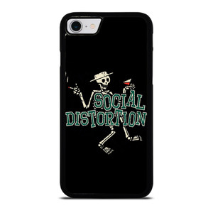 SOCIAL DISTORTION SKULL ART iPhone SE 2022 Case Cover