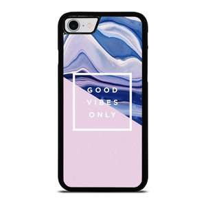 TUMBLR GOOD VIBES ONLY PINK MARBLE iPhone SE 2022 Case Cover