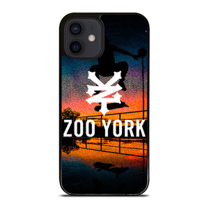 ZOO YORK SKATEBOARD SUNSET SKY iPhone 12 Mini Case Cover