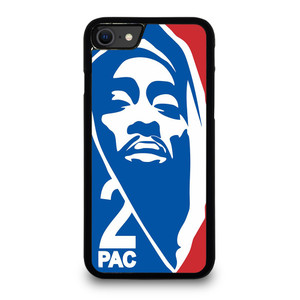 2PAC TUPAC SHAKUR NBA LOGO iPhone SE 2020 Case Cover