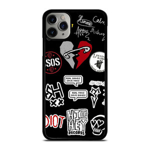 5 SECONDS OF SUMMER BAND COLLAGE iPhone 11 Pro Max Case Cover
