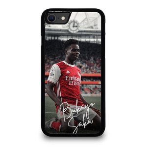BUKAYO SAKA ARSENAL FOOTBALL CLUB iPhone SE 2020 Case Cover BUKAYO SAKA ARSENAL FOOTBALL CLUB iPhone SE 2020 Case Cover