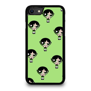 BUTTERCUP POWERPUFF GIRLS PATTERN iPhone SE 2020 Case Cover