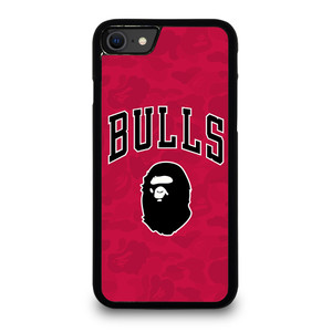 CHICAGO BULLS X BAPE CAMO iPhone SE 2020 Case Cover CHICAGO BULLS X BAPE CAMO iPhone SE 2020 Case Cover