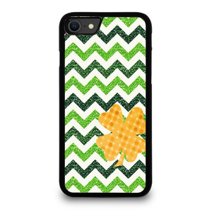 CUTE GREEN CHEVRON iPhone SE 2020 Case Cover