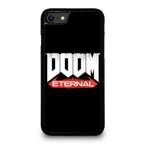 DOOM ETERNAL GAMES LOGO BLACK iPhone SE 2020 Case Cover DOOM ETERNAL GAMES LOGO BLACK iPhone SE 2020 Case Cover