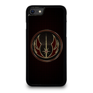 GRAY JEDI STAR WARS METAL SYMBOL iPhone SE 2020 Case Cover