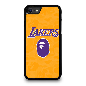 LOS ANGELES LAKERS X BAPE CAMO iPhone SE 2020 Case Cover LOS ANGELES LAKERS X BAPE CAMO iPhone SE 2020 Case Cover