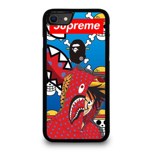 LUFFY ONE PIECE SUPREME BAPE iPhone SE 2020 Case Cover LUFFY ONE PIECE SUPREME BAPE iPhone SE 2020 Case Cover