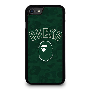 MILWAUKEE BUCKS X BAPE CAMO iPhone SE 2020 Case Cover MILWAUKEE BUCKS X BAPE CAMO iPhone SE 2020 Case Cover