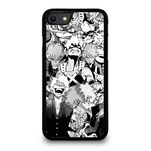 MY HERO ACADEMIA MANGA ANIME COLLAGE iPhone SE 2020 Case Cover