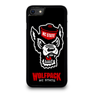 NC NORTH CAROLINA WOLFPACK FOOTBALL LOGO iPhone SE 2020 Case Cover