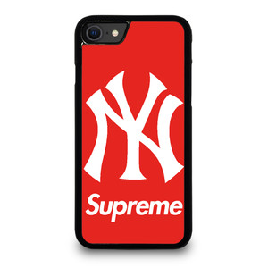 NEW YORK YANKEES X SUPREME RED iPhone SE 2020 Case Cover