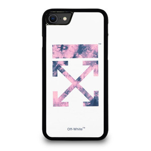 OFF WHITE PURPLE MARBLE iPhone SE 2020 Case Cover