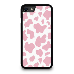 PINK COW PATTERN iPhone SE 2020 Case Cover