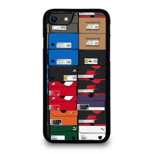 SNEAKERS BOX STACKED iPhone SE 2020 Case Cover SNEAKERS BOX STACKED iPhone SE 2020 Case Cover