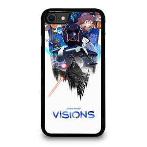 STAR WARS VISIONS CARTOON iPhone SE 2020 Case Cover STAR WARS VISIONS CARTOON iPhone SE 2020 Case Cover