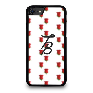 TESSA BROOKS ROSES LOGO iPhone SE 2020 Case Cover