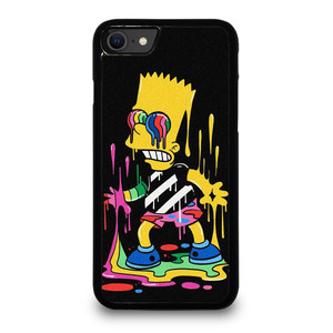 THE SIMPSONS TRIPPY ART iPhone SE 2020 Case Cover THE SIMPSONS TRIPPY ART iPhone SE 2020 Case Cover