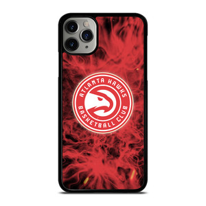 ATLANTA HAWKS BASKETBALL NBA FIRE iPhone 11 Pro Max Case Cover ATLANTA HAWKS BASKETBALL NBA FIRE iPhone 11 Pro Max Case Cover