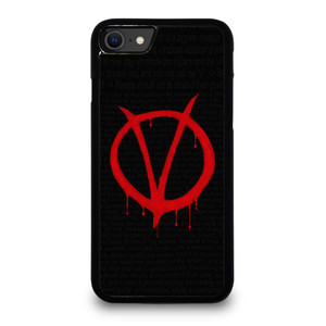 V FOR VENDETTA SYMBOL iPhone SE 2020 Case Cover