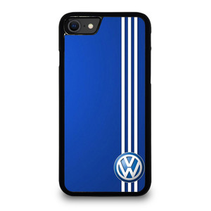 VOLKSWAGEN BLUE STRIPE LOGO iPhone SE 2020 Case Cover