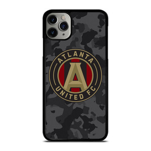 ATLANTA UNITED FC MLS BLACK CAMO iPhone 11 Pro Max Case Cover
