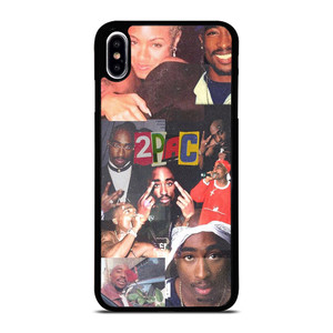 2PAC TUPAC SAKUR RAPPER COLLAGE iPhone XS Max Case Cover