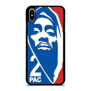 2PAC TUPAC SHAKUR NBA LOGO iPhone XS Max Case Cover