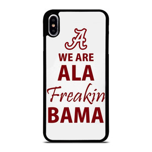 ALABAMA CRIMSON TIDE FOOTBALL FREAK iPhone XS Max Case Cover