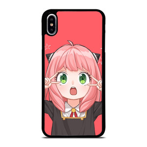 ANYA SPY X FAMILY PINK iPhone XS Max Case Cover