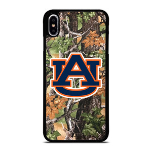 AUBURN TIGERS CAMO LEAF iPhone XS Max Case Cover